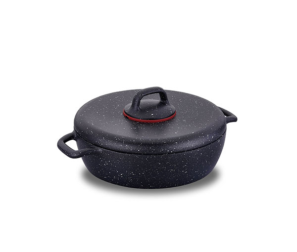 Shalow pan Gusto Plus 24×6,5 cm / 2,5 Lt A1354